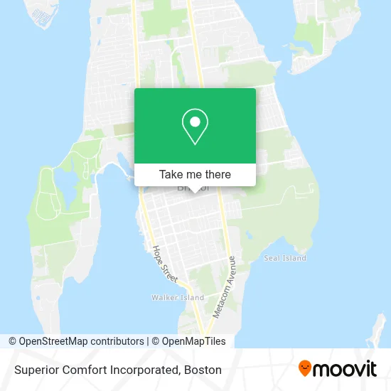 Superior Comfort Incorporated map