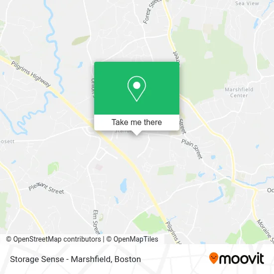 Storage Sense - Marshfield map