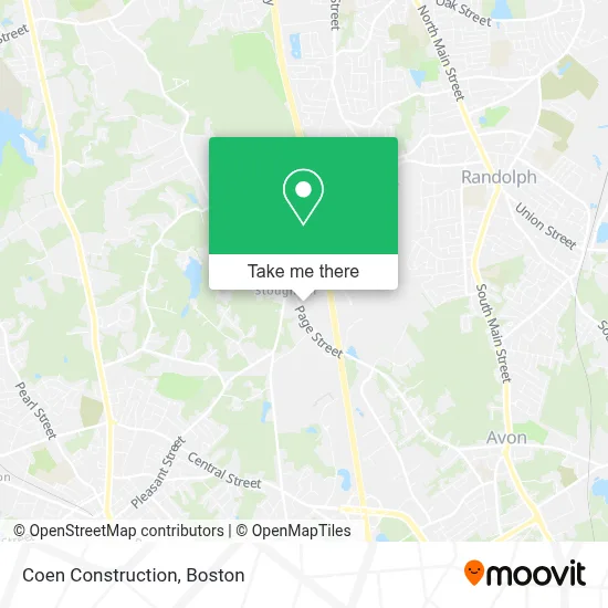 Coen Construction map