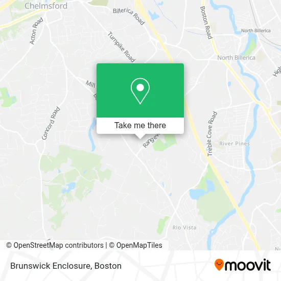 Brunswick Enclosure map