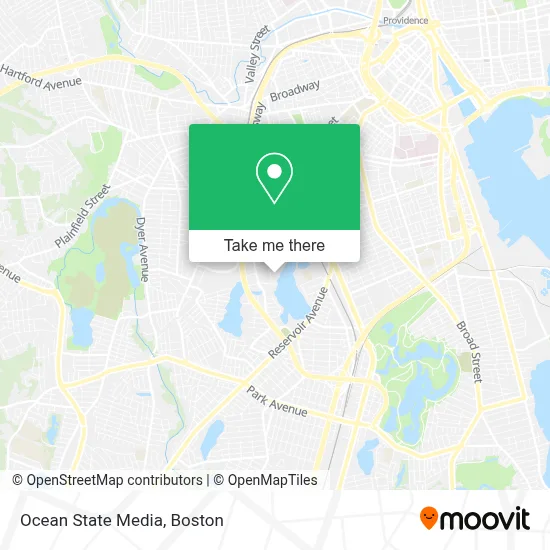 Ocean State Media map
