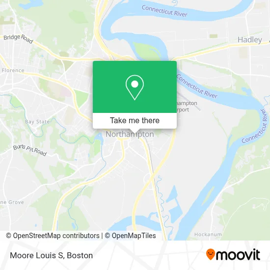 Moore Louis S map