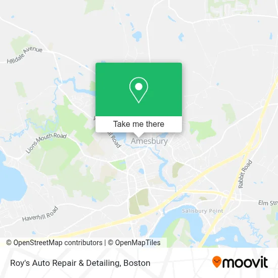 Roy's Auto Repair & Detailing map