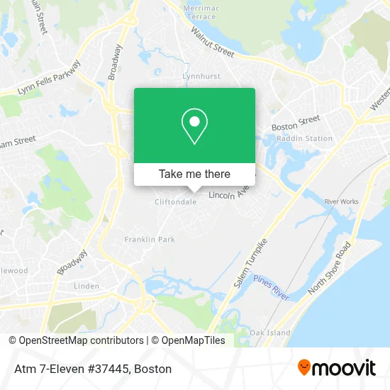 Atm 7-Eleven #37445 map