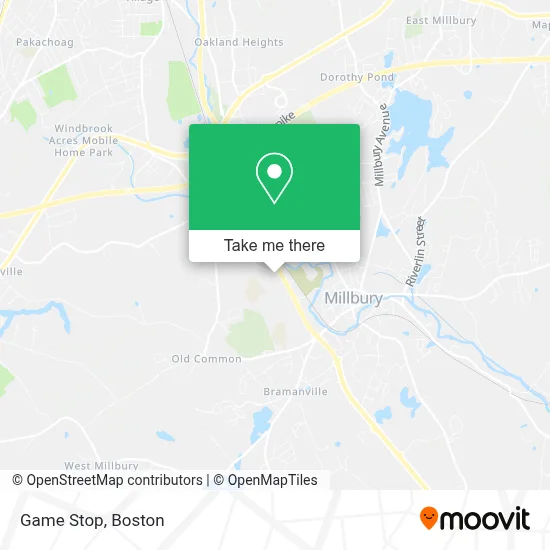 Game Stop map