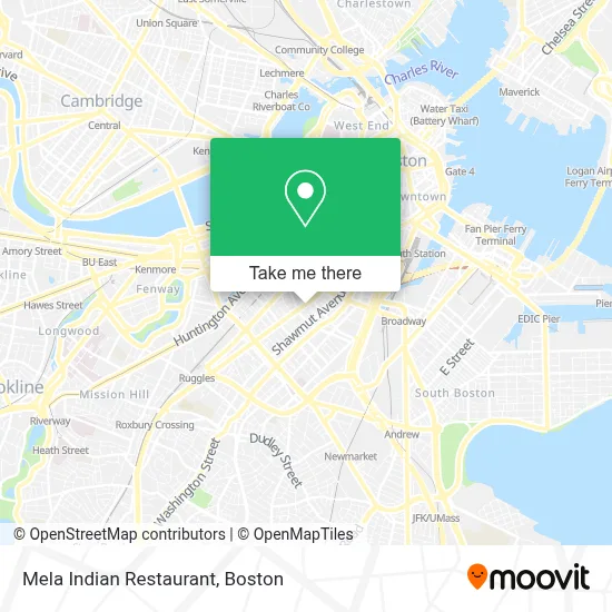 Mela Indian Restaurant map
