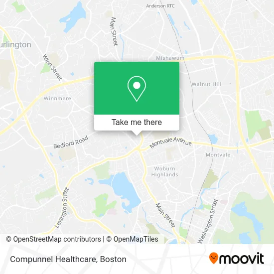 Compunnel Healthcare map
