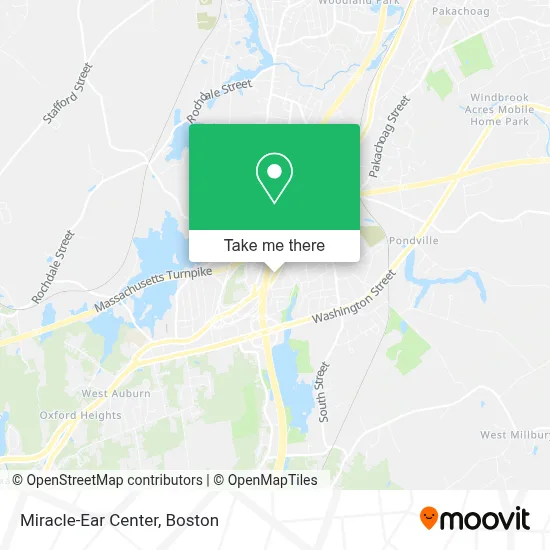 Miracle-Ear Center map
