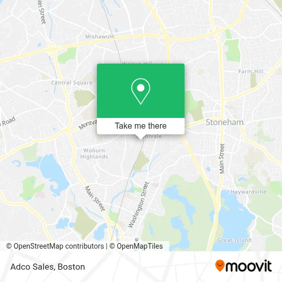 Adco Sales map