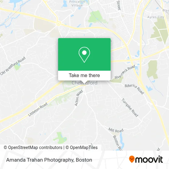 Amanda Trahan Photography map