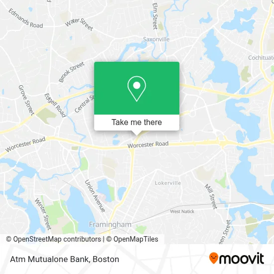 Atm Mutualone Bank map