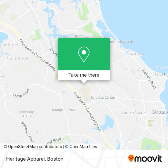 Heritage Apparel map
