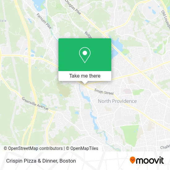Crispin Pizza & Dinner map