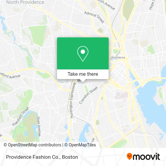 Providence Fashion Co. map