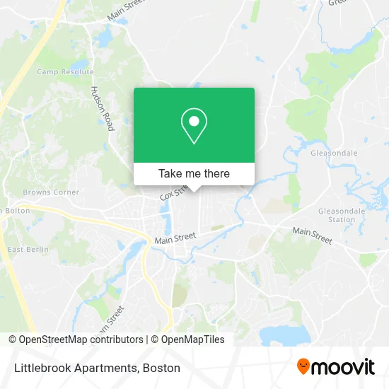 Littlebrook Apartments map