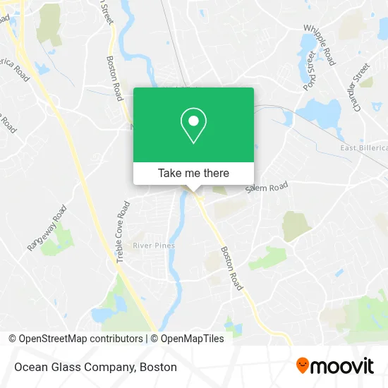 Ocean Glass Company map