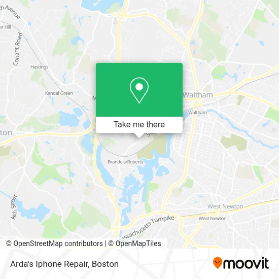 Arda's Iphone Repair map