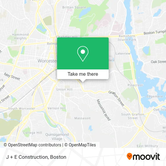 J + E Construction map