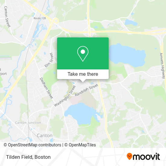 Tilden Field map