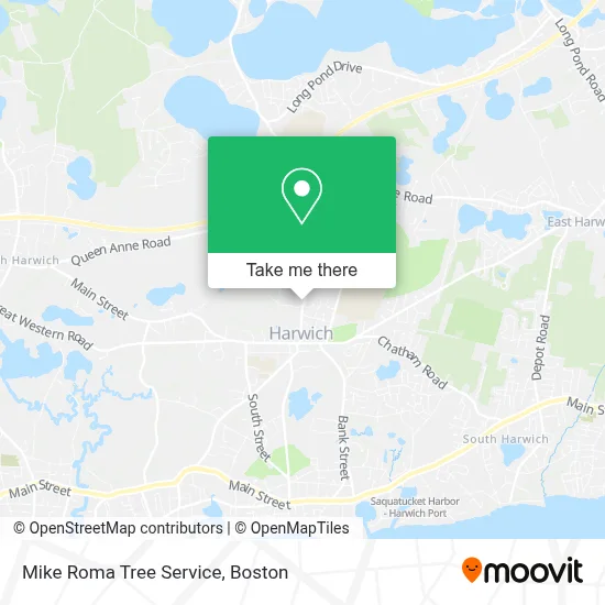 Mike Roma Tree Service map