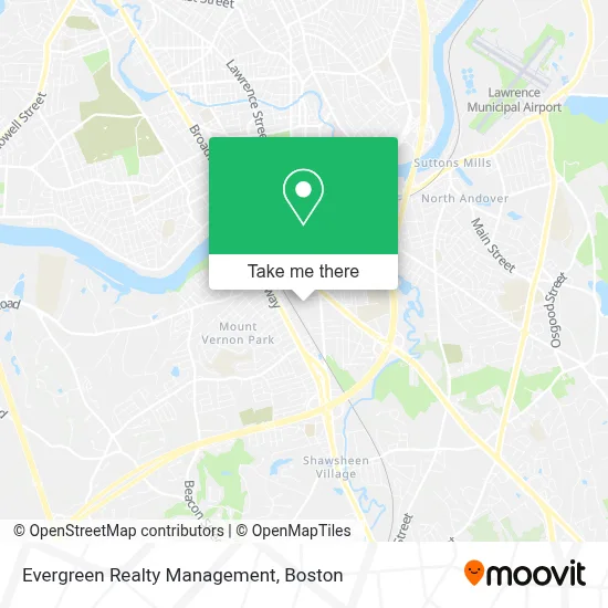 Evergreen Realty Management map