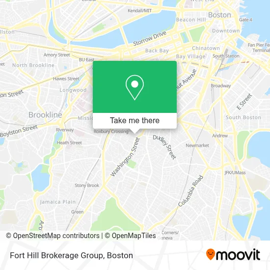 Fort Hill Brokerage Group map