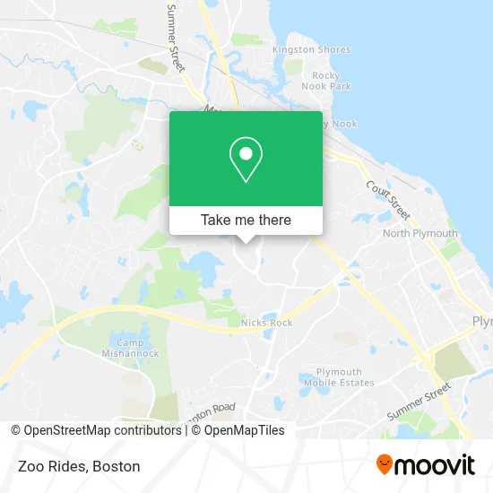 Zoo Rides map