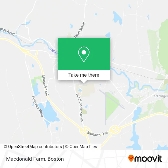 Macdonald Farm map