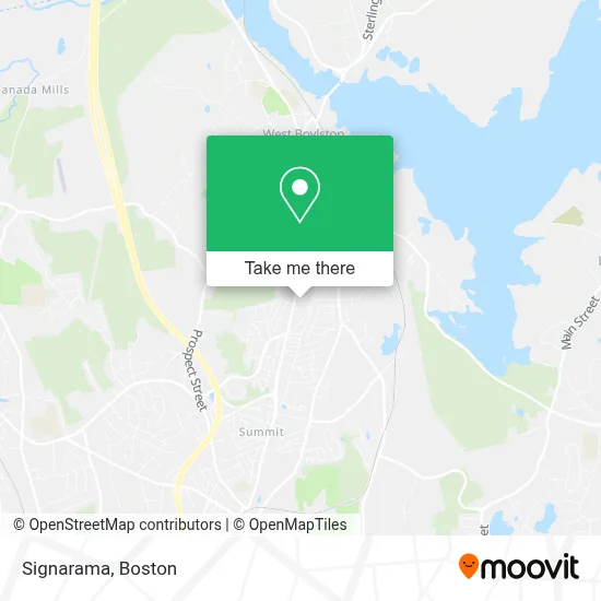 Signarama map
