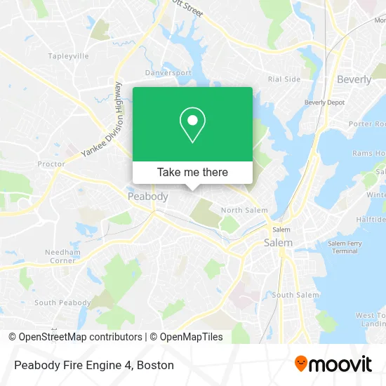 Peabody Fire Engine 4 map