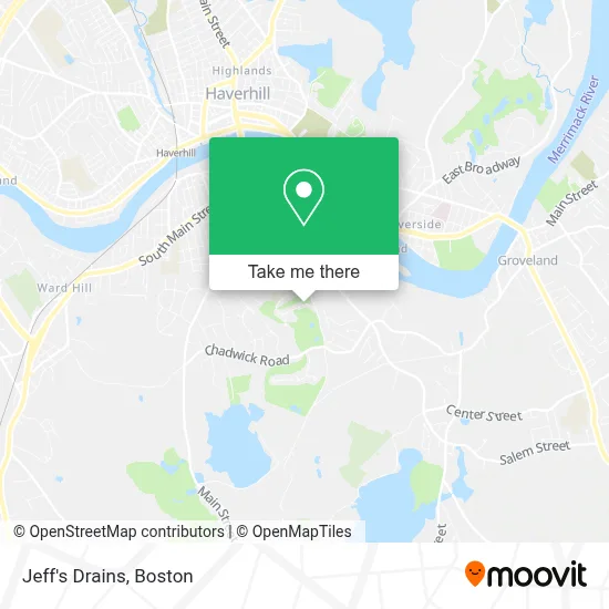 Jeff's Drains map