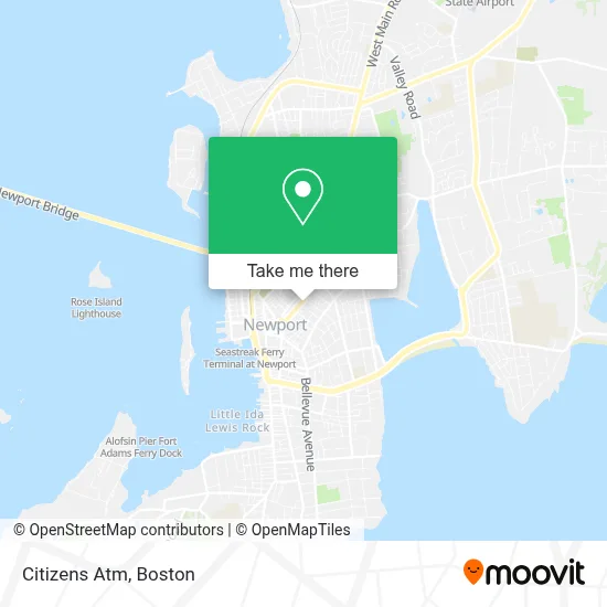 Citizens Atm map