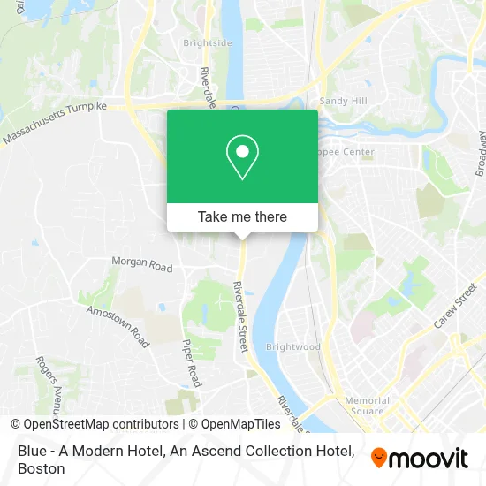 Blue - A Modern Hotel, An Ascend Collection Hotel map