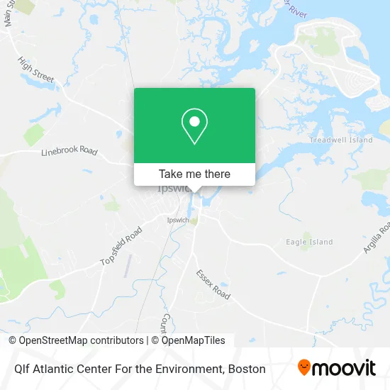 Qlf Atlantic Center For the Environment map