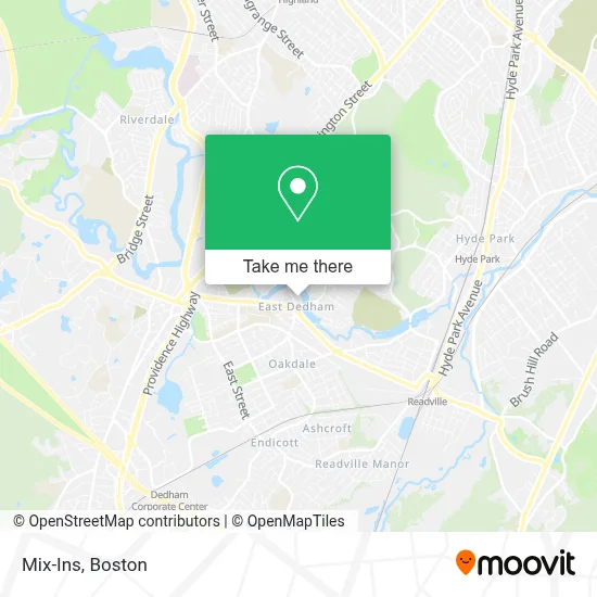 Mix-Ins map