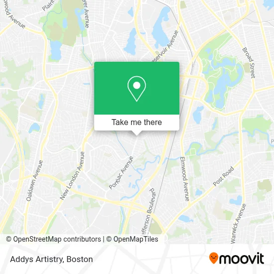 Addys Artistry map