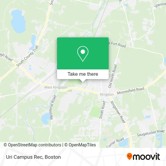 Uri Campus Rec map