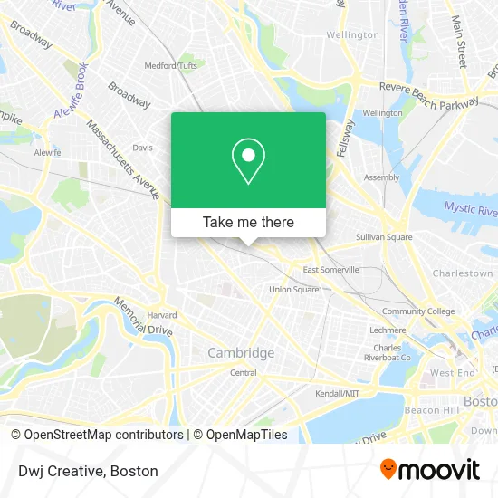 Dwj Creative map