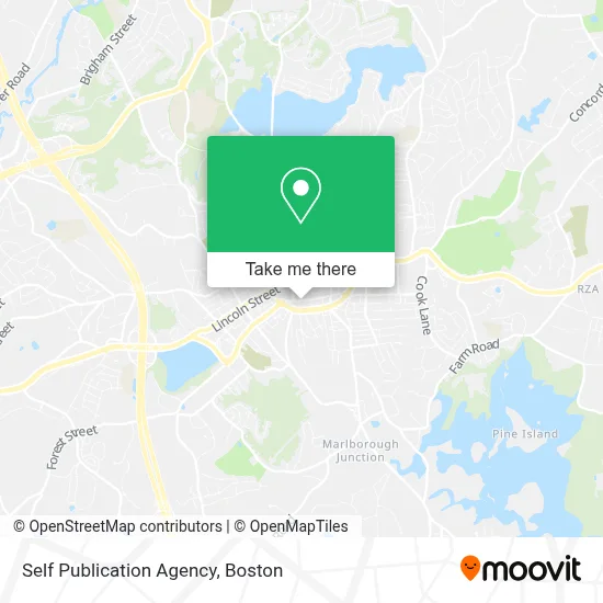 Self Publication Agency map