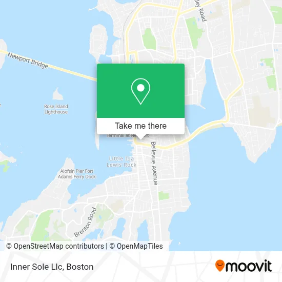 Inner Sole Llc map
