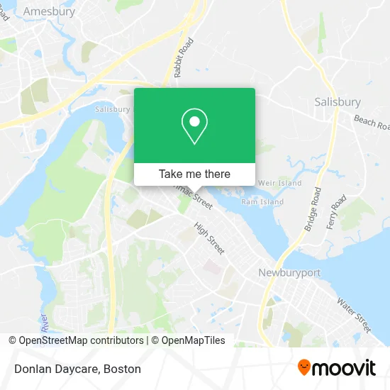 Donlan Daycare map