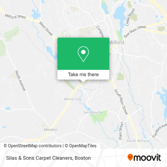 Silas & Sons Carpet Cleaners map