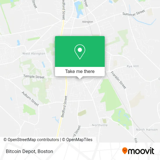 Bitcoin Depot map