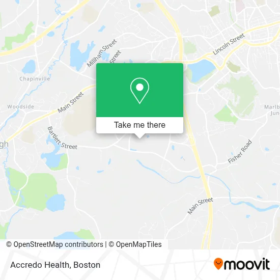 Accredo Health map