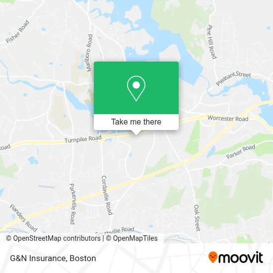 G&N Insurance map