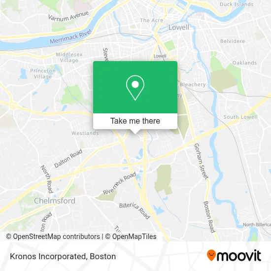 Kronos Incorporated map