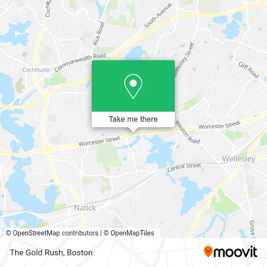 The Gold Rush map