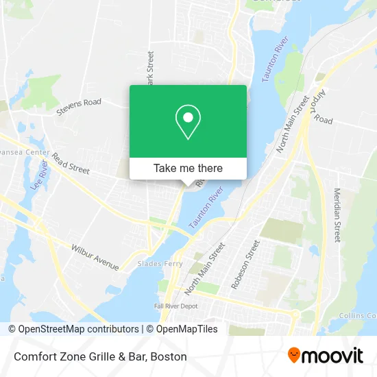 Comfort Zone Grille & Bar map