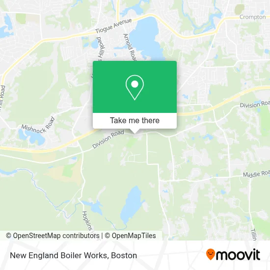 New England Boiler Works map