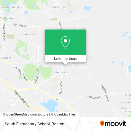 South Elementary School map